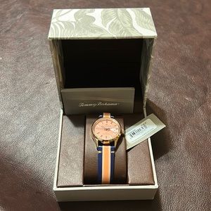 Tommy Bahama…Watch leather band. New!
